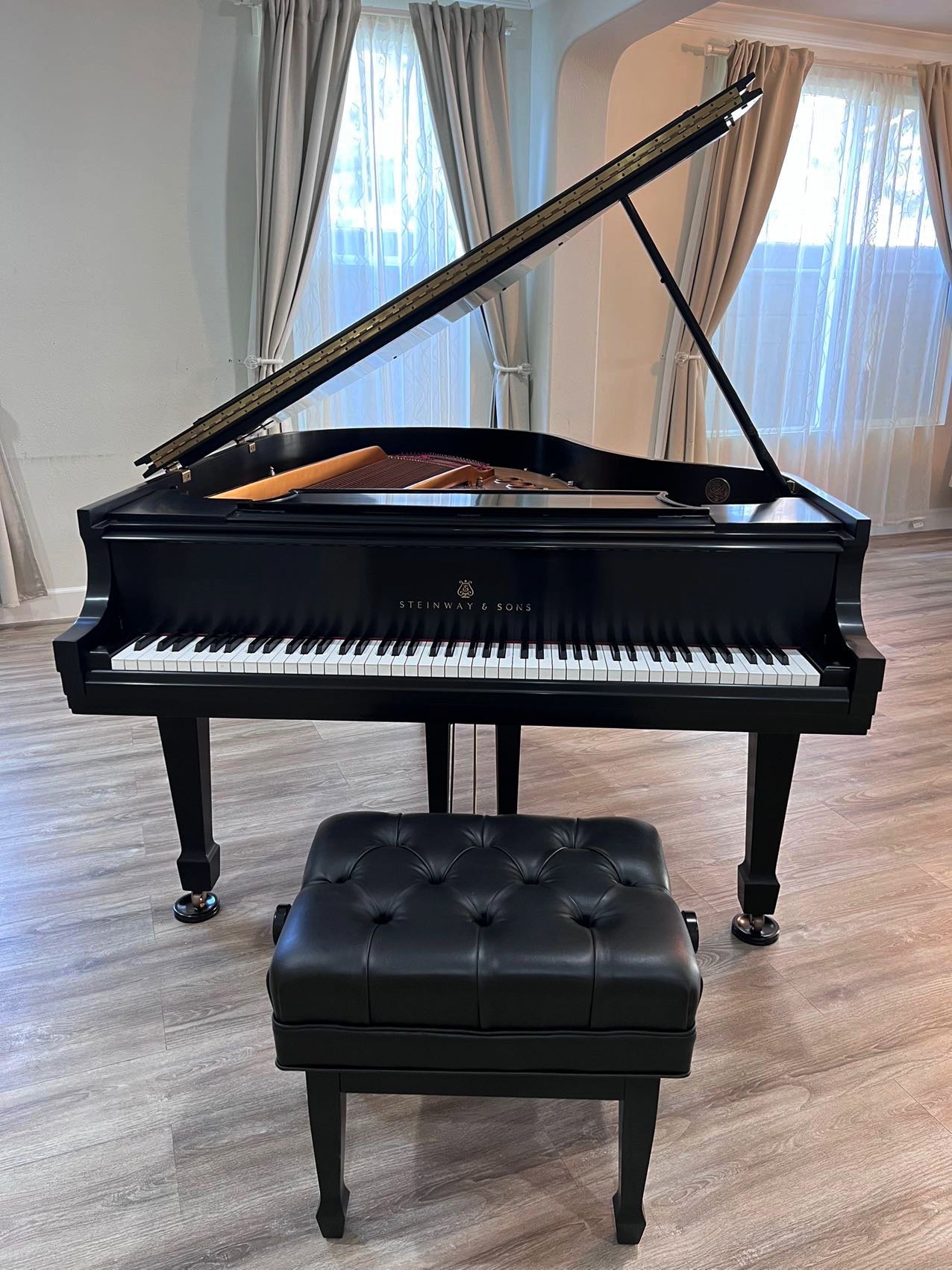 2003 Steinway Model M | Ebony