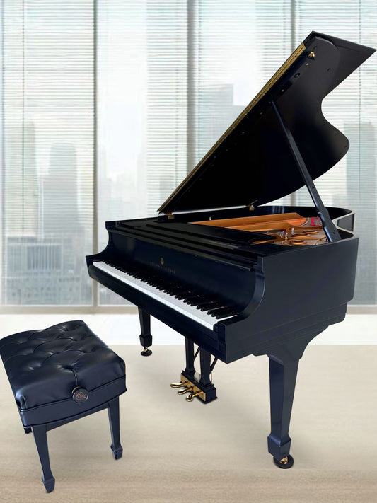 2001 Steinway Model L | Ebony