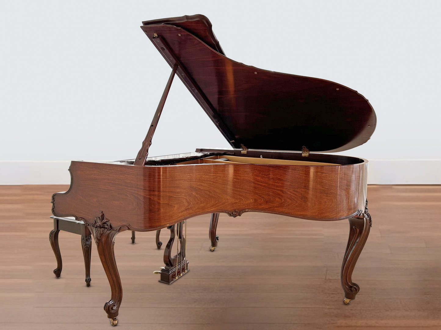 2003 Steinway Model M Louis XV Piano | Sketch 501A | East Indian Rosewood | Crown Jewel Collection