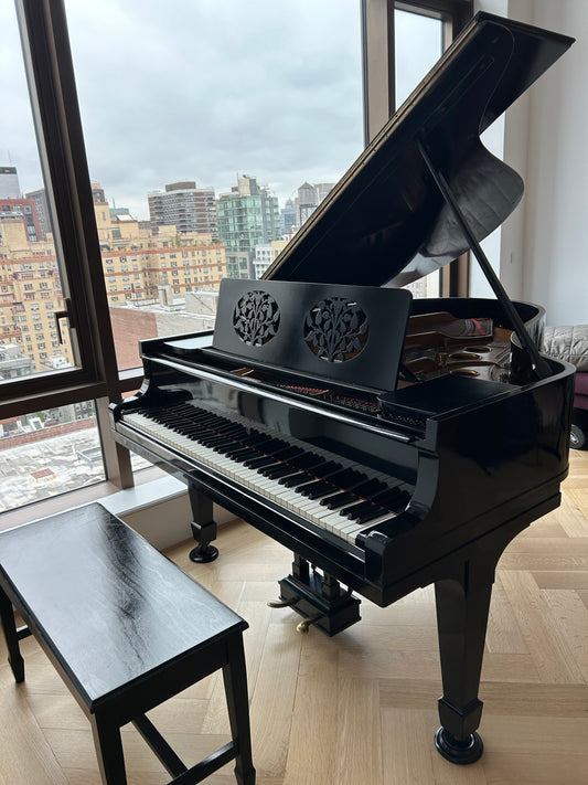 Hamburg Steinway Model O | Ebony