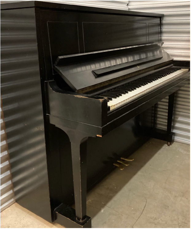 1966 Steinway Upright | Model 1098 | Ebony