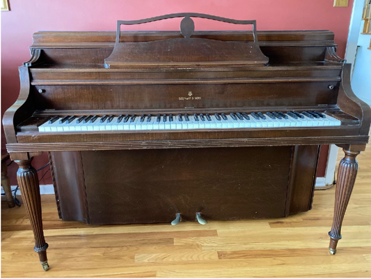 1946 Steinway Upright | Hepplewhite | Model 40