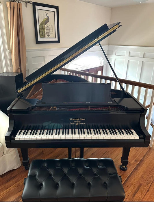 Steinway Model L | Limited "Heirloom" Edition Sold at Steinway NYC Showroom in 2017 | Ebony