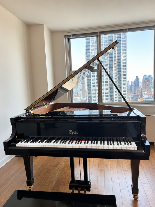 City-Friendly Boston Grand GP-163 PE II with QuietTime System | High Gloss Ebony
