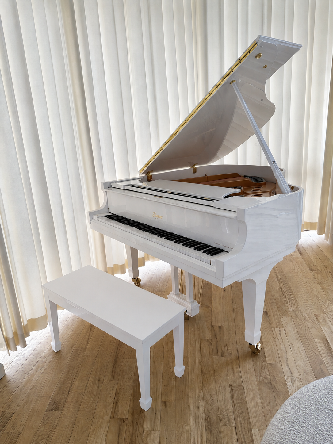 2021 Boston Grand GP-163 PE II | White High Polish