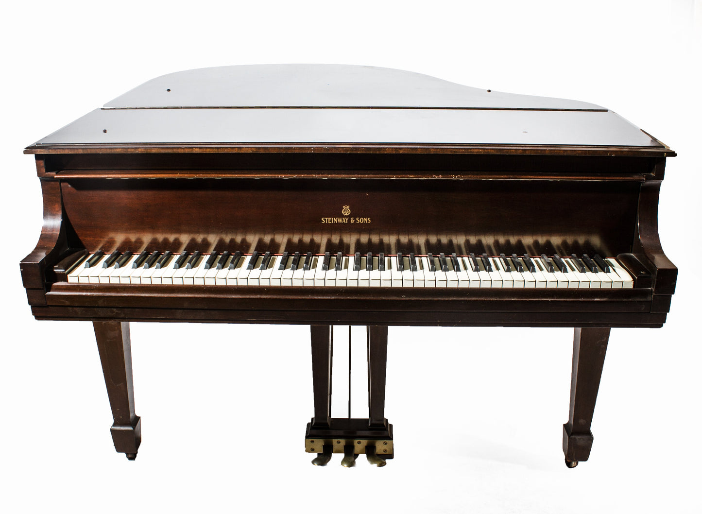 Steinway Model S Piano 1938 | Brown