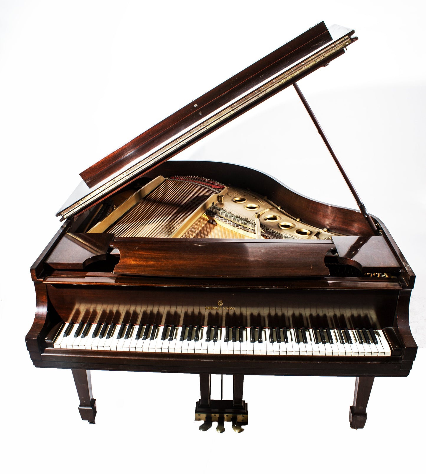 Steinway Model S Piano 1938 | Brown