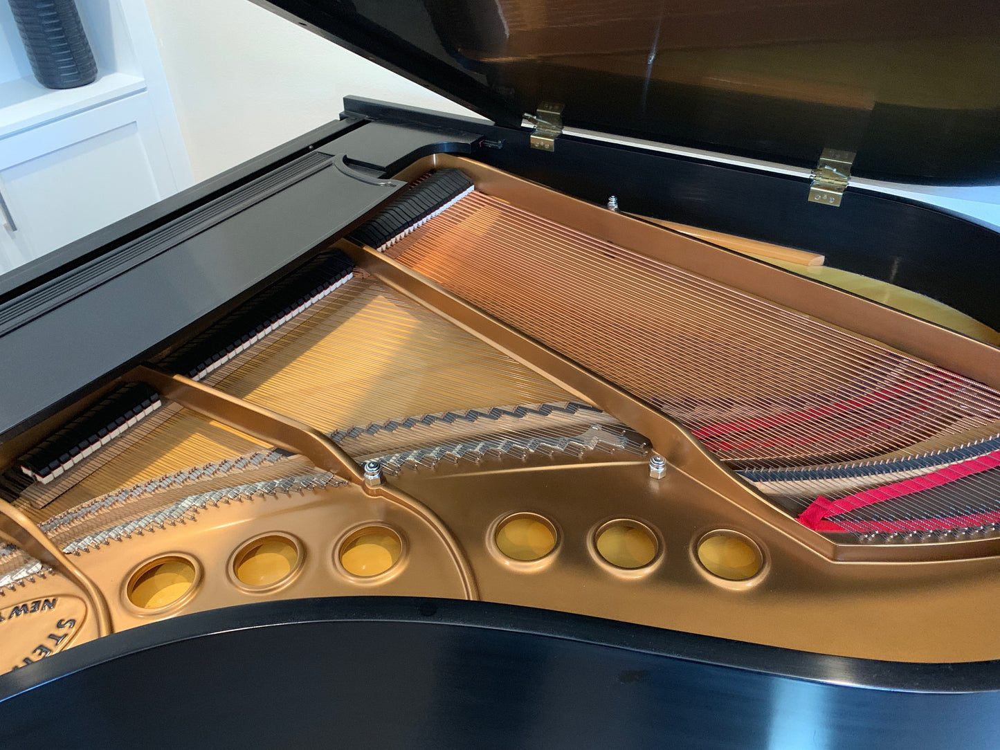 Steinway Model M Grand Piano Ebony (Irvine, CA)