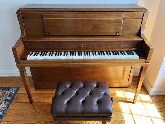 Steinway Model 4510 Sheraton Upright Piano | Walnut