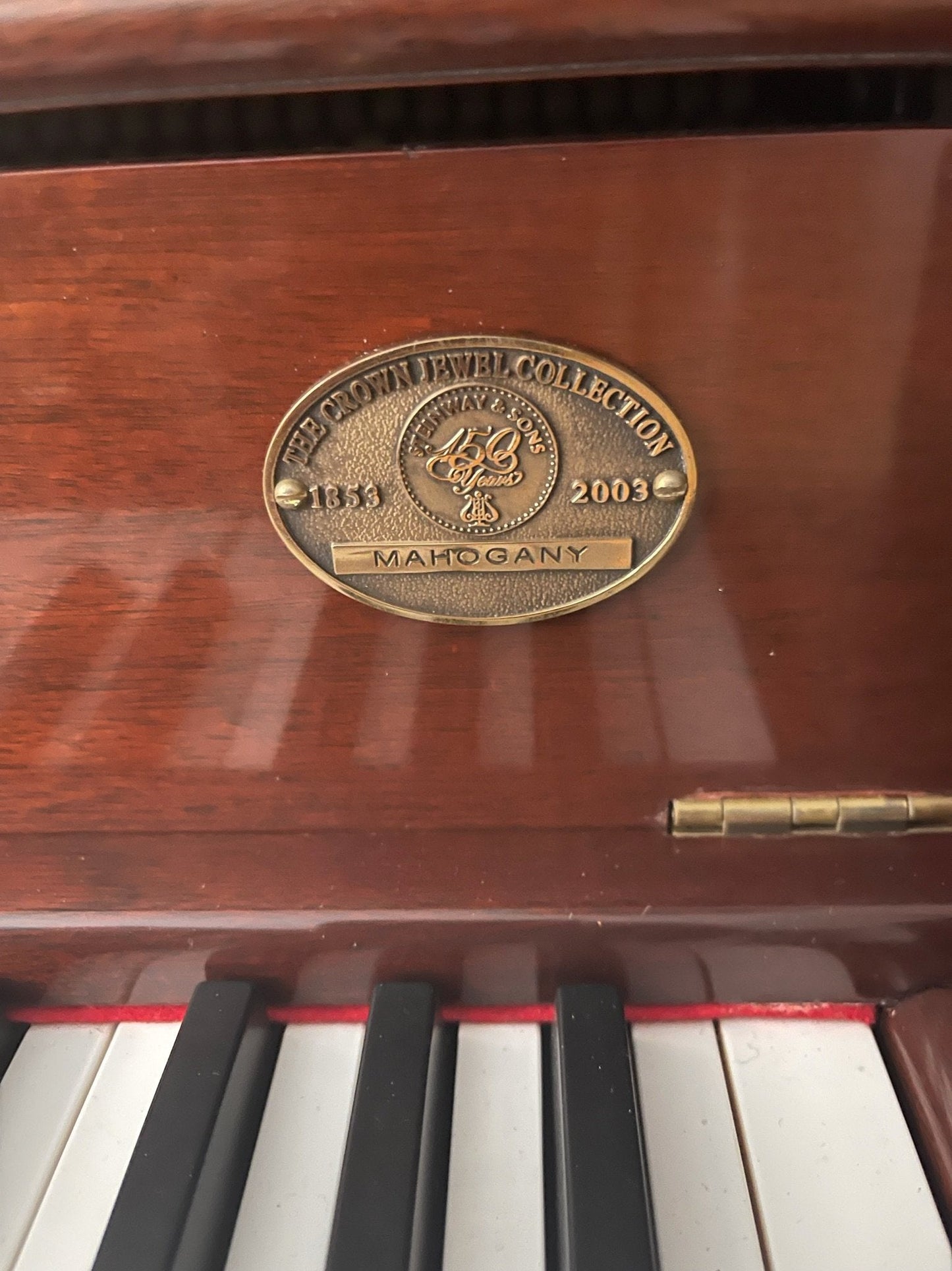 Steinway Upright Piano | Sheraton style | 2003 Limited Anniversary Edition