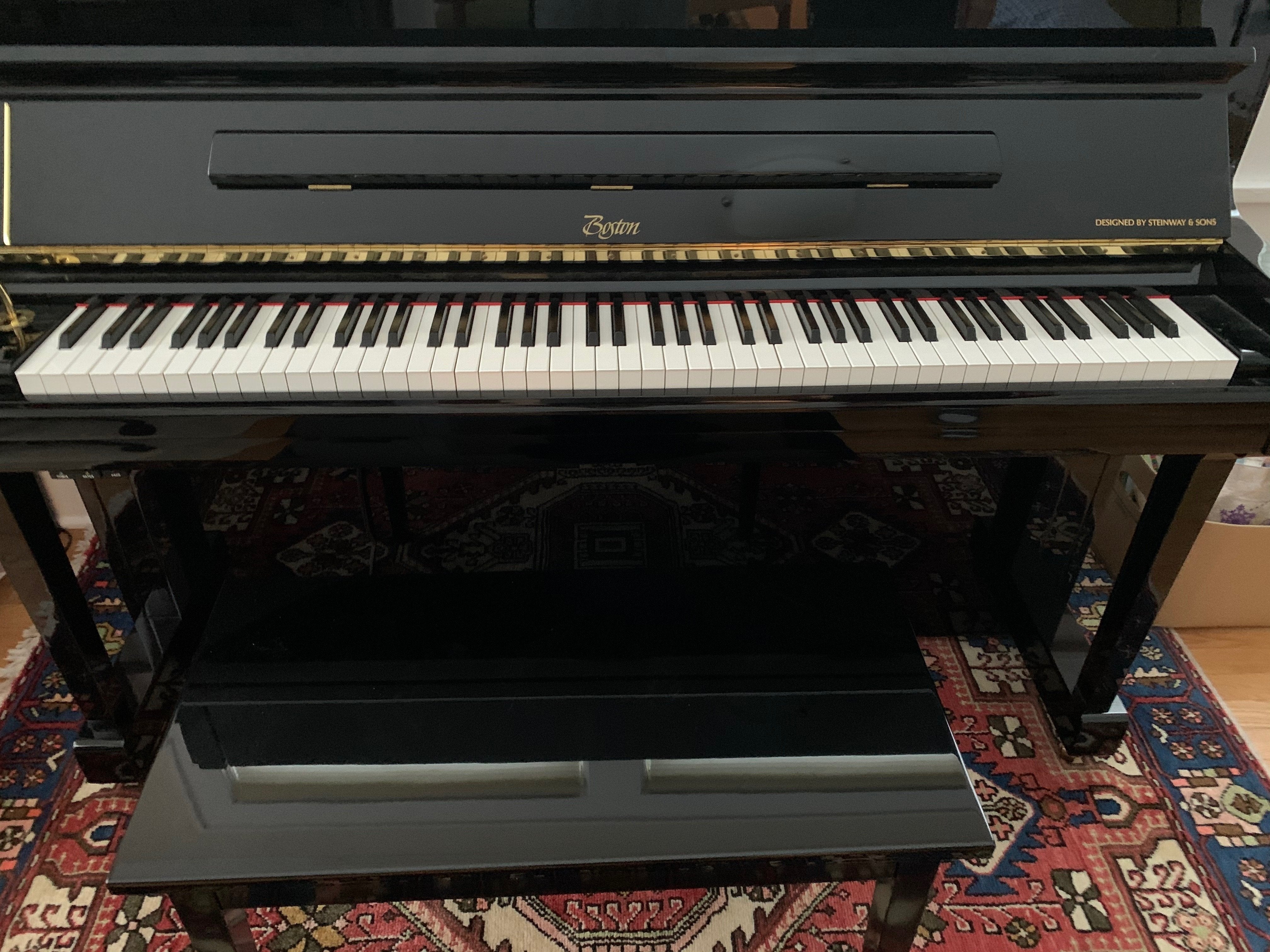 Steinway Upright Pianos For Sale | 1098, Essex, Boston