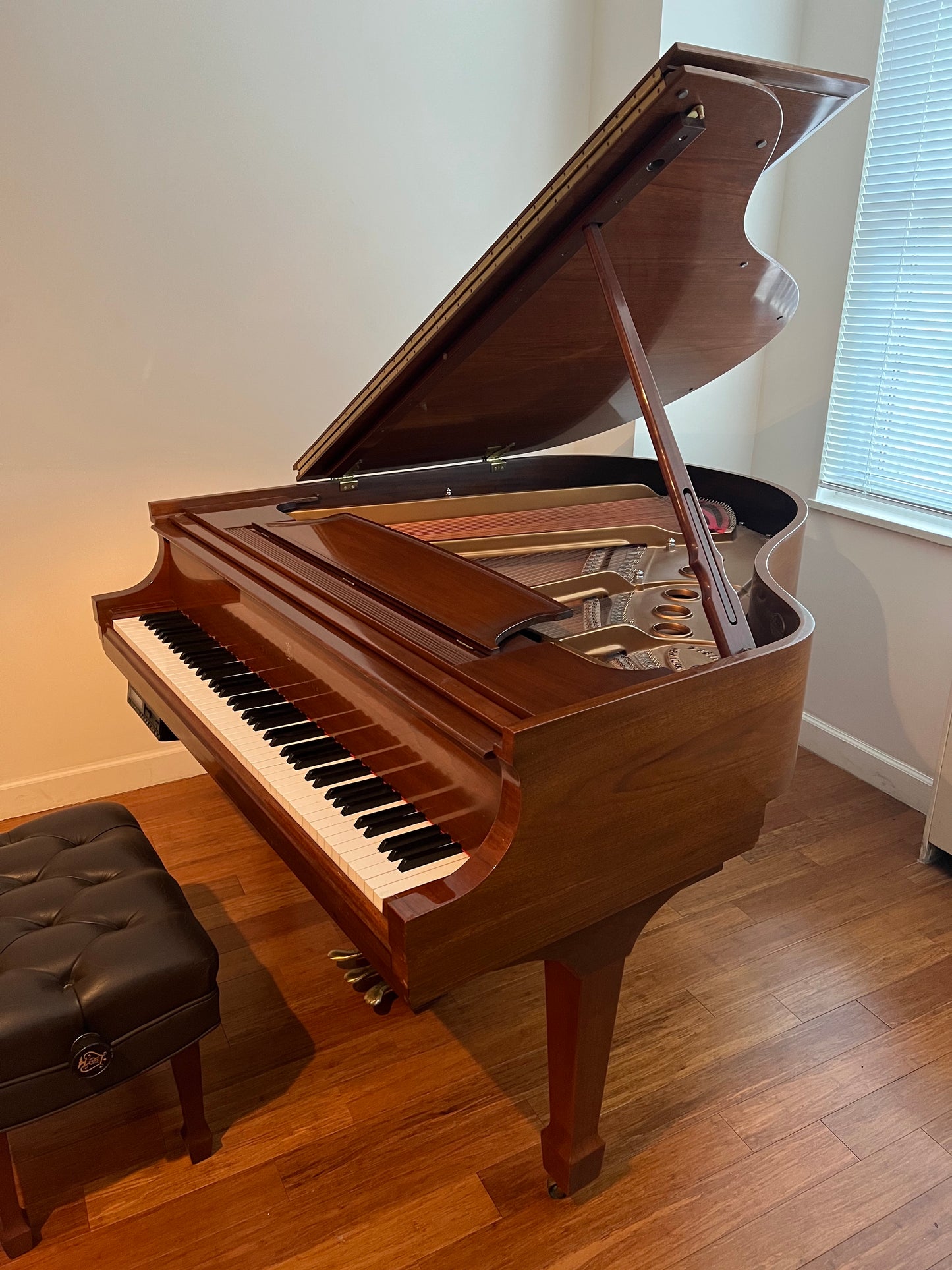 2000 Steinway Grand Piano Model S | Walnut Crown Jewel Collection