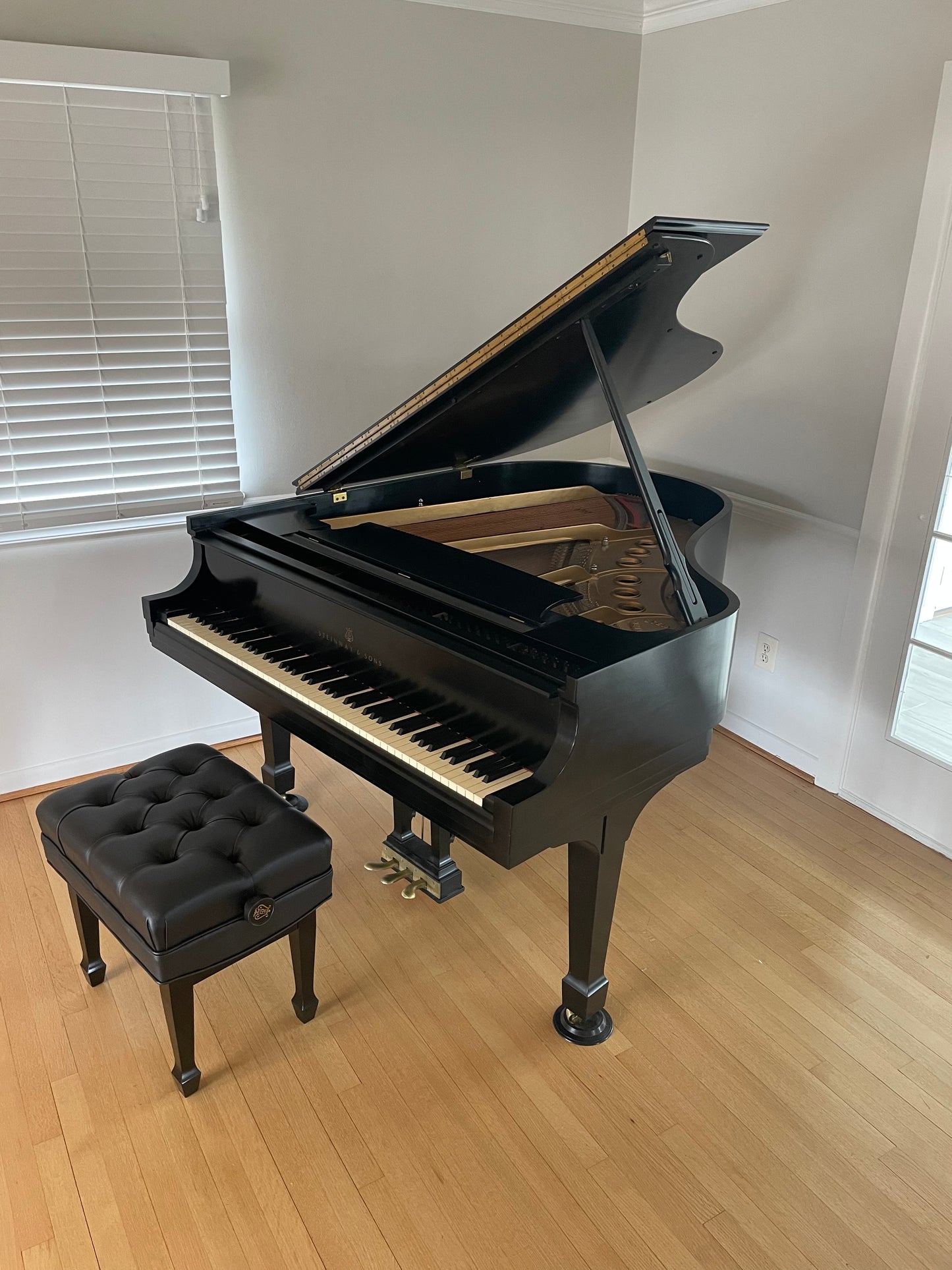 1981 Steinway Grand Piano Model M | Ebony
