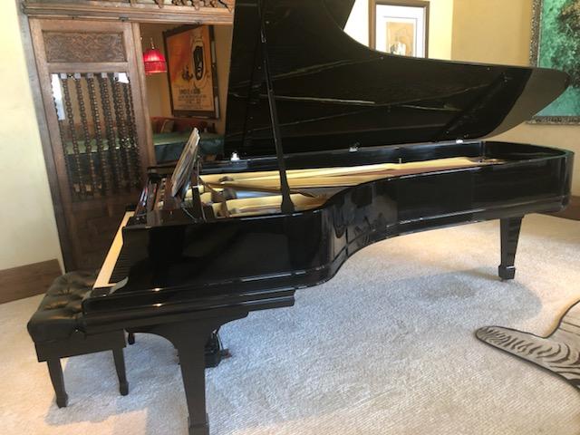 Steinway Model D Concert Grand Piano | High Gloss Ebony
