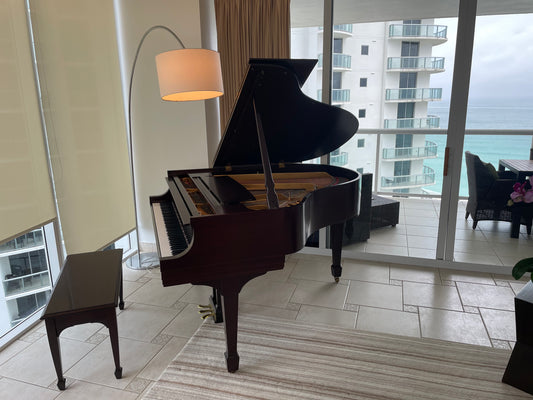 Steinway Model S | Located in Miami | Dark Brown Finish