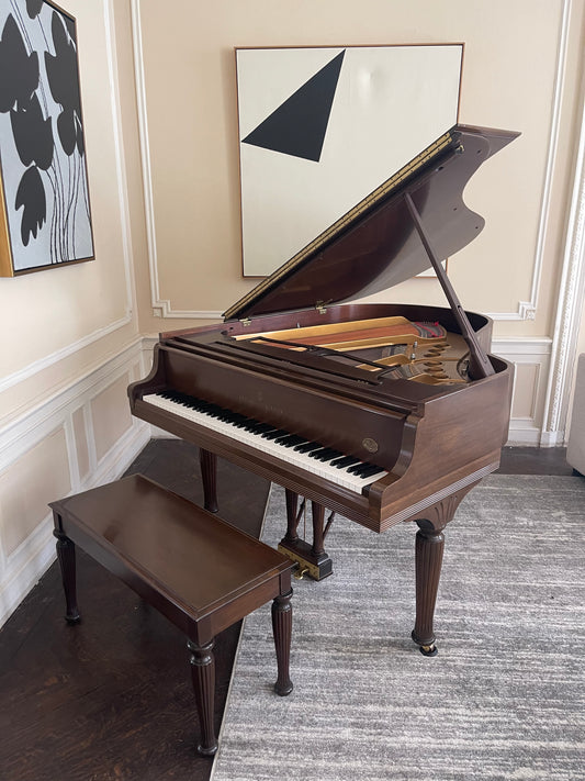 140th Anniversary Special Edition Hepplewhite Steinway Model M Purchased New 1994 | Mahogany