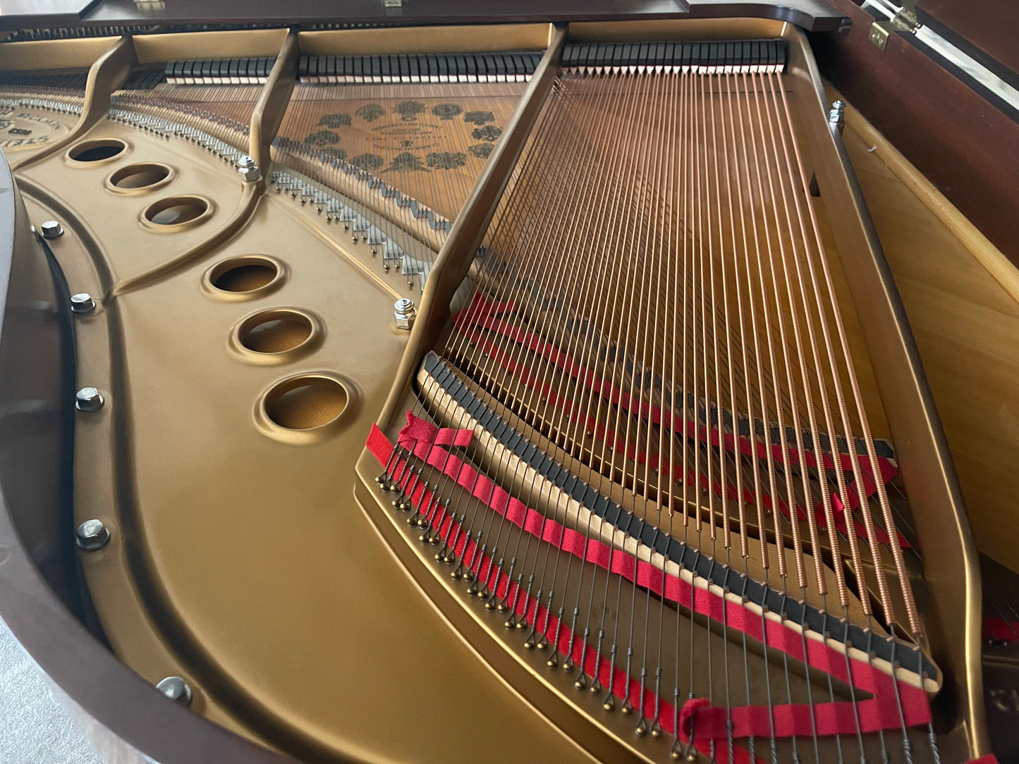 140th Anniversary Special Edition Hepplewhite Steinway Model M Purchased New 1994 | Mahogany
