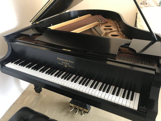 Steinway Model O Grand Piano | Ebony | Certified Rebuild at the Steinway Factory