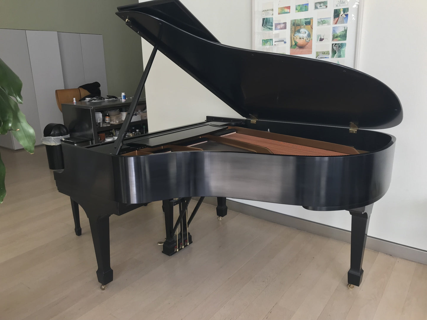 1993 Steinway Grand Piano Model L | Ebony