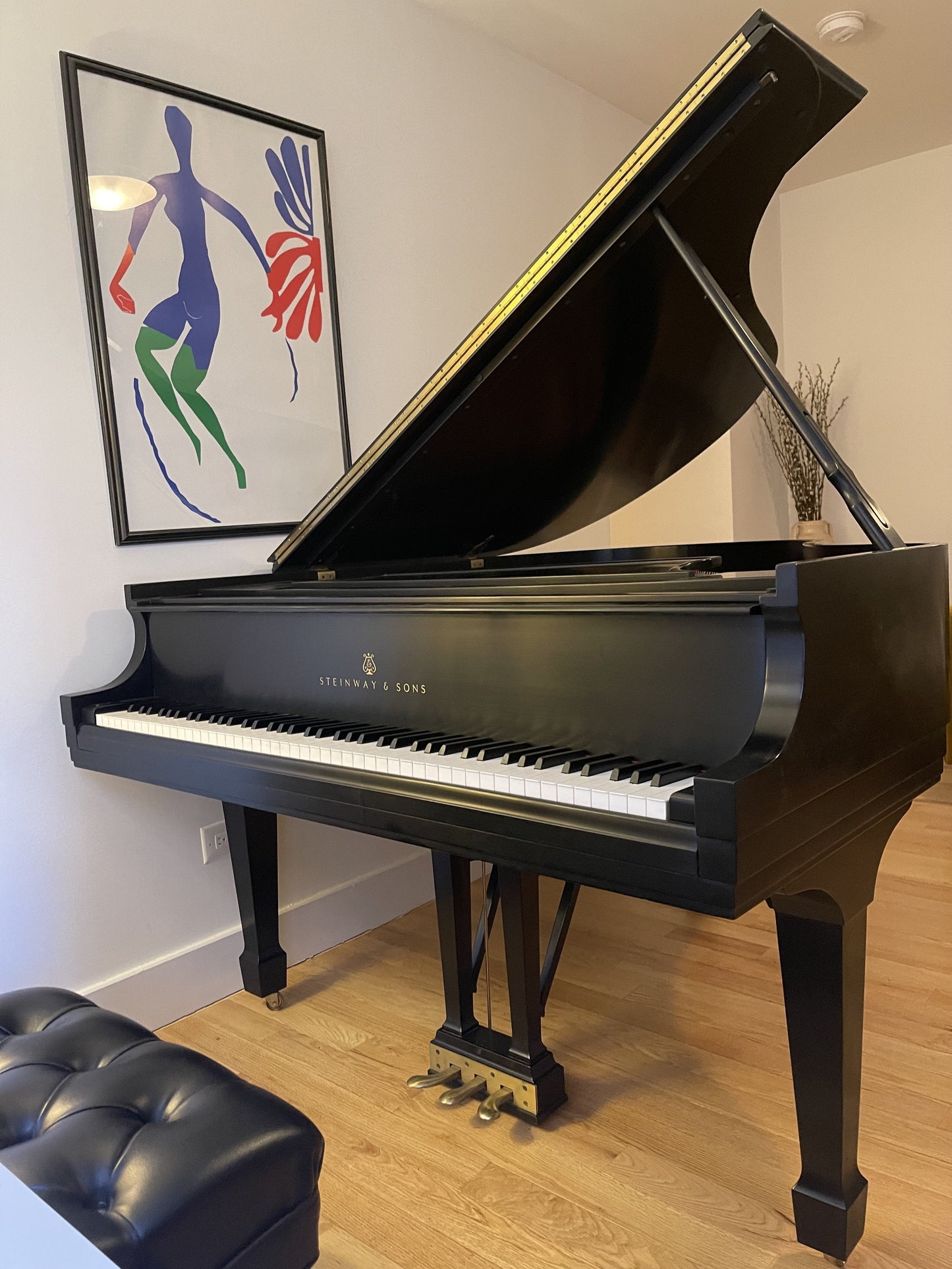 1994 Steinway Grand Piano Model M | Ebony