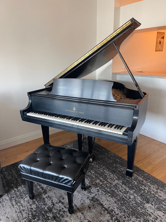 1977 Steinway Grand Piano Model S | Ebony