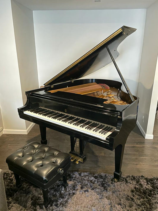 1987 Steinway Grand Piano Model M | Semi-Gloss Ebony