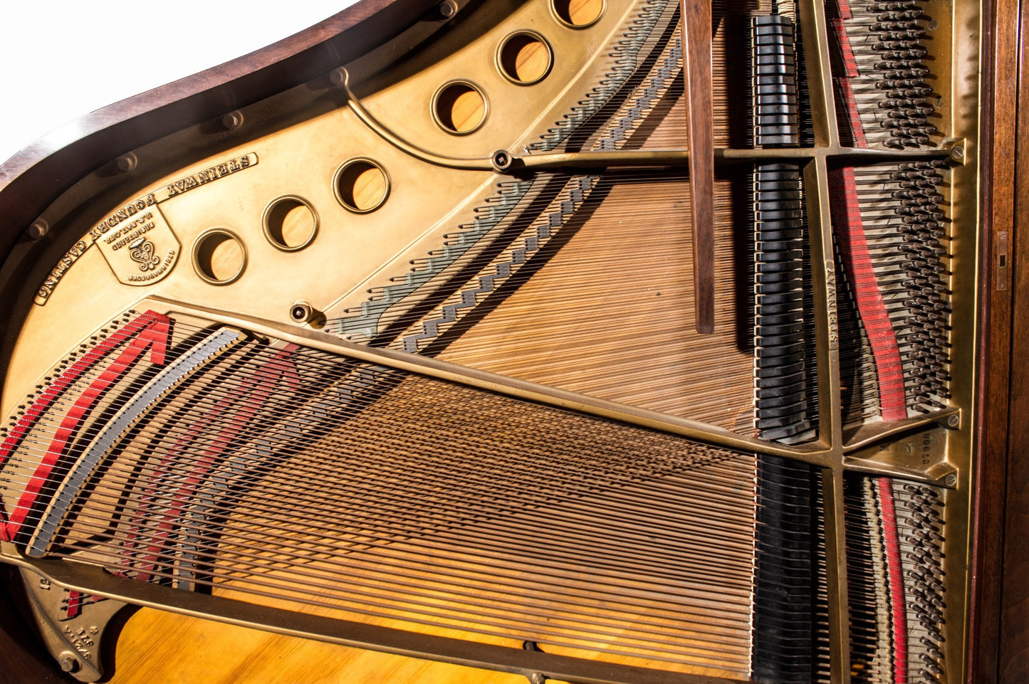 Steinway Model M Grand Piano 1937 | Brown