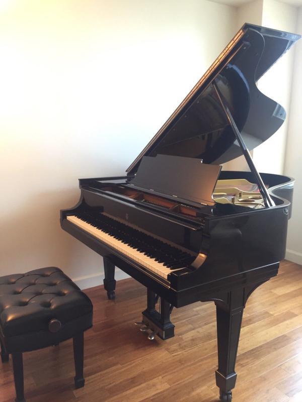 Steinway Model O Grand Piano | High Gloss Ebony