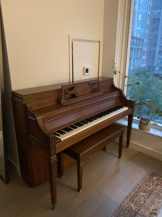 Steinway Upright Model F 1982 | Art Deco Designer Edition